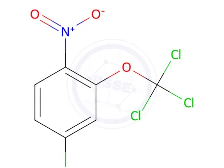 Chemical structure of 4-Chloro-1-nitro-2-(trichloromethoxy)benzene