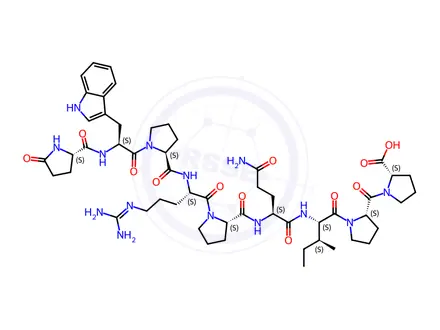 Chemical structure of Angiotensin Converting Enzyme Inhibitor