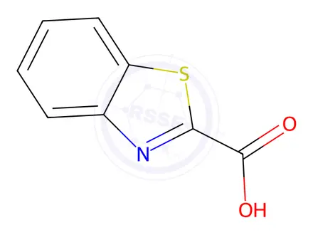 Chemical structure of Benzothiazole-2-carboxylic acid