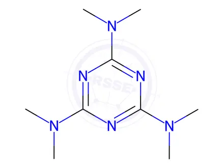 Chemical structure of Altretamine