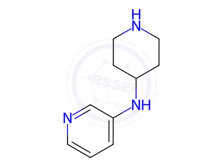 Chemical structure of N-(piperidin-4-yl)pyridin-3-amine
