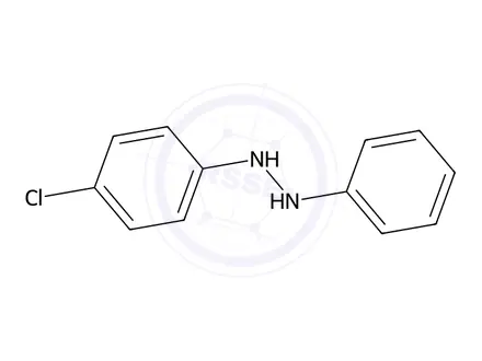 Chemical structure of 1-(4-Chlorophenyl)-2-phenylhydrazine