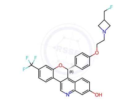 Chemical structure of Imlunestrant