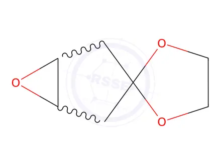 Chemical structure of Spiro[1,3-dioxolane-2,3'-[6]oxabicyclo[3.1.0]hexane] (9CI)