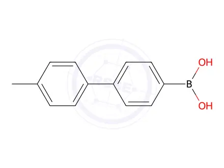 Chemical structure of (4'-Methyl-[1,1'-biphenyl]-4-yl)boronic Acid