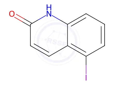 Chemical structure of 5-Iodoquinolin-2-ol