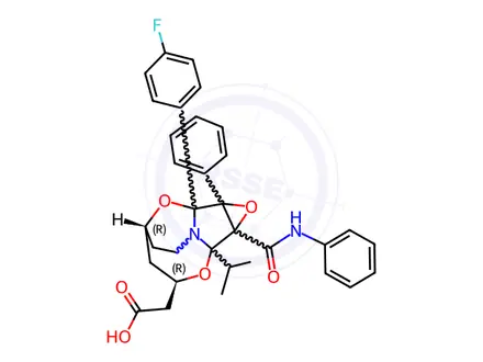 Chemical structure of Atorvastatin Calcium Impurity 208