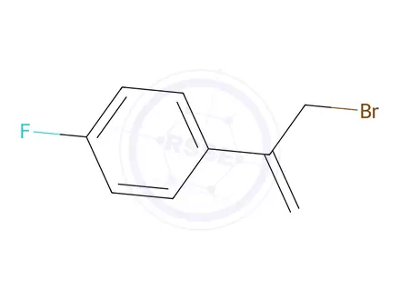 Chemical structure of 4-Fluoro-alpha-(bromomethyl)styrene