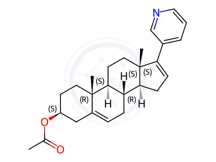Chemical structure of Abiraterone Acetate