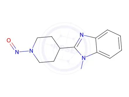 Chemical structure of Bilastine Impurity 43