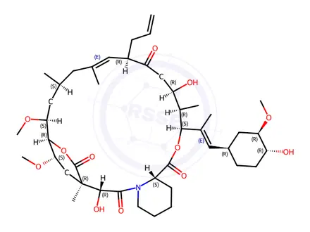 Chemical structure of Tacrolimus Impurity 106
