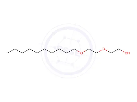 Chemical structure of DIETHYLENE GLYCOL MONODECYL ETHER