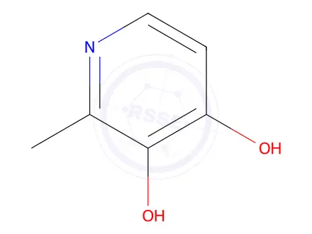 Chemical structure of 2-Methylpyridine-3,4-diol