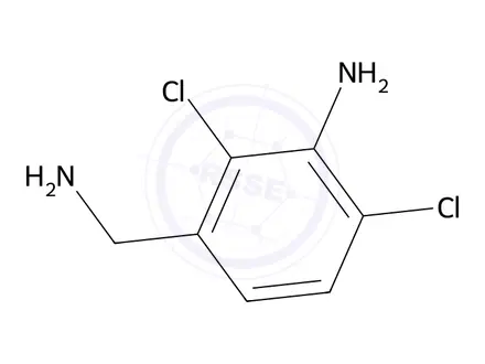 Chemical structure of 3-(Aminomethyl)-2,6-dichloroaniline