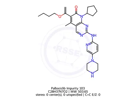 Chemical structure of Palbociclib Impurity 371