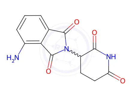 Chemical structure of Pomalidomide