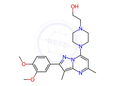 Chemical structure of T-00127-HEV1 Impurity 32