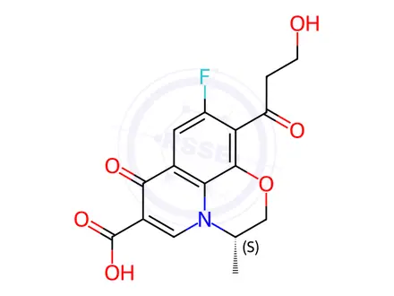 Chemical structure of Pazufloxacin Decomposition Product D-3