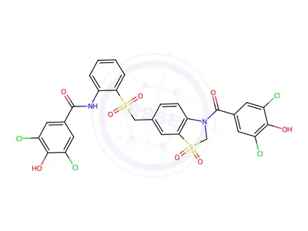 Chemical structure of Dotinurad Impurity 210