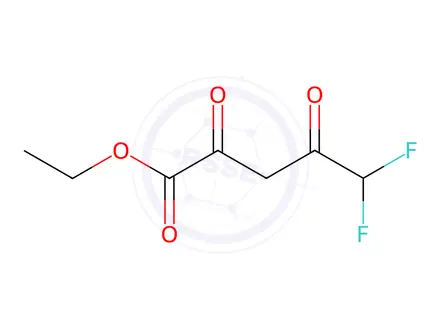 Chemical structure of Ethyl 5,5-difluoro-2,4-dioxopentanoate