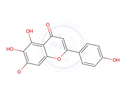 Chemical structure of SCUTELLAREIN-7-METHYL ETHER