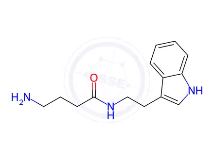 Chemical structure of N-(2-(1H-indol-3-yl)ethyl)-4-aminobutanamide