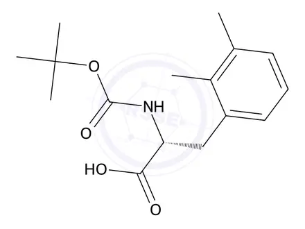 Chemical structure of Boc-2,3-Dimethyl-D-phenylalanine