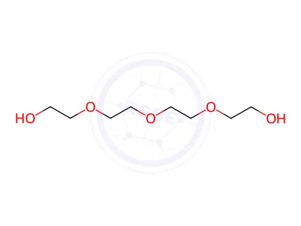 Chemical structure of Tetraethylene glycol Solution in Methanol