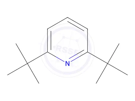Chemical structure of Pyridine,6-bis(1,1-dimethylethyl)-