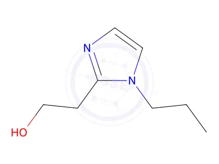 Chemical structure of 2-(1-Propyl-1h-imidazol-2-yl)ethan-1-ol