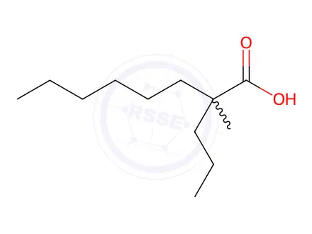 Chemical structure of Caprylic Acid Impurity 33