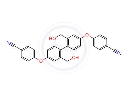 Chemical structure of Crisaborole Dimer Impurity