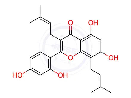 Chemical structure of Mulberrin