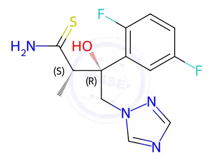 Chemical structure of Isavuconazole Impurity 20