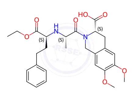 Chemical structure of Moexipril