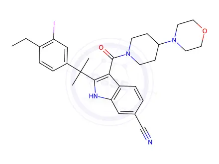 Chemical structure of Alectinib Impurity 63
