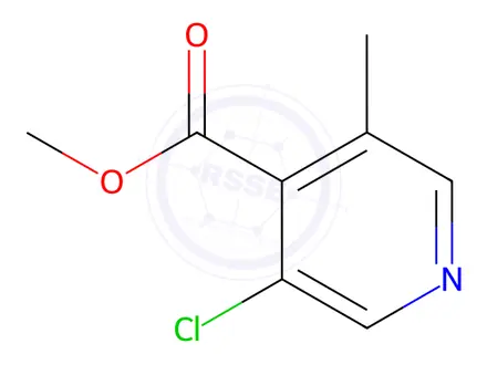 Chemical structure of Methyl 3-chloro-5-methylisonicotinate