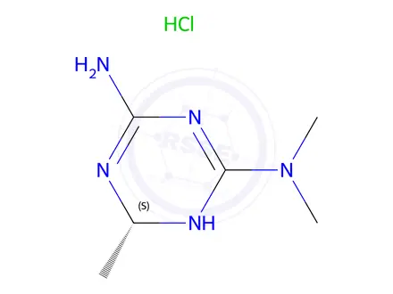Chemical structure of Imeglimin hydrochloride