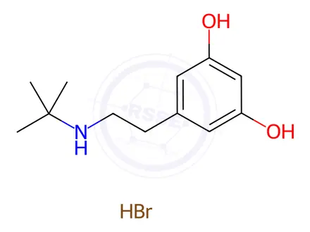 Chemical structure of Terbutaline Sulfate Impurity 26