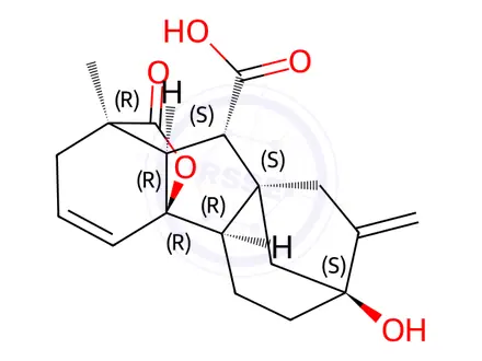 Chemical structure of Gibberellin A95