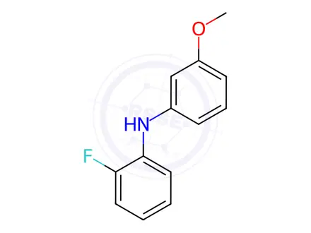 Chemical structure of 2-Fluoro-N-(3-methoxyphenyl)aniline
