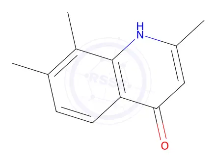 Chemical structure of 4-Hydroxy-2,7,8-trimethylquinoline