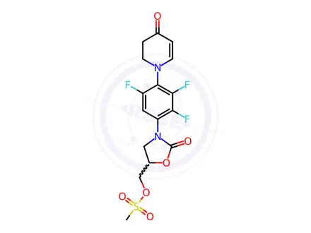 Chemical structure of Contezolid Impurity 8