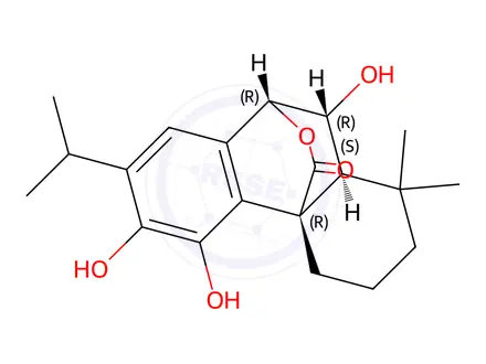 Chemical structure of Isorosmanol