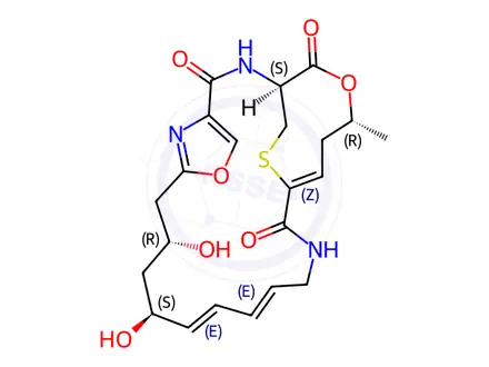 Chemical structure of Griseoviridin
