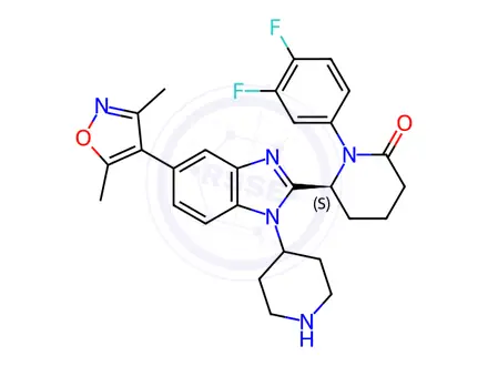 Chemical structure of Inobrodib Impurity 91