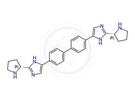 Chemical structure of Daclatasvir Impurity 44