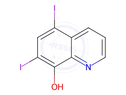 Chemical structure of Clioquinol Impurity 3 (Clioquinol EP Impurity C)