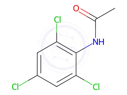 Chemical structure of N-(2,4,6-trichlorophenyl)acetamide