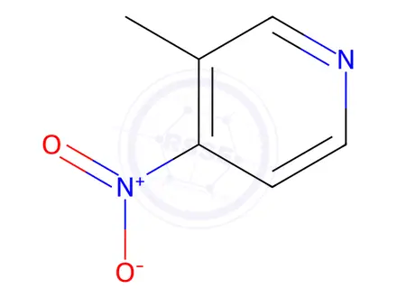 Chemical structure of 4-Nitro-3-picoline Hydrochloride